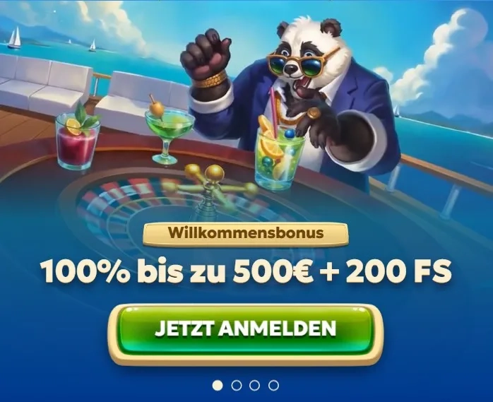Pandido Casino Banner mobil